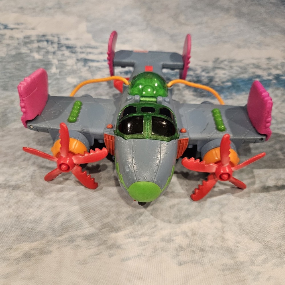 Fisher Price Imaginext Plane Jet Vehicle Toy DC Super Friend Joker Villian Style